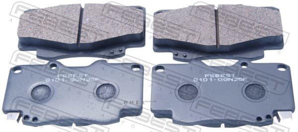 OEM PAD KIT, DISC BRAKE, FRONT 0101GGN25F