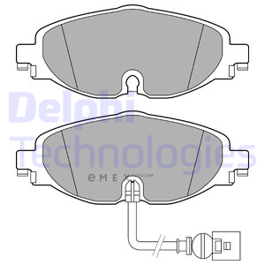 OEM PAD KIT, DISC BRAKE LP2698