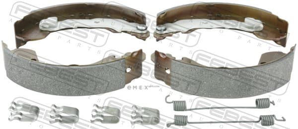 OEM SHOE KIT, DRUM BRAKE 0202K12R