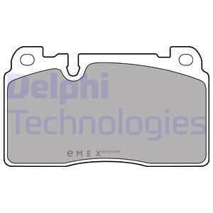 OEM Brake Pad Set, disc brake LP2491