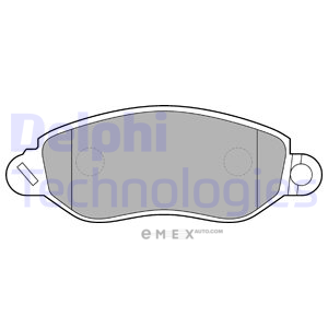 OEM PAD KIT, DISC BRAKE LP1583