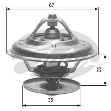 OEM THERMOSTAT TH11680G1