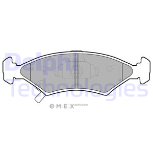 OEM BRAKE PAD AXLE SET LP1630