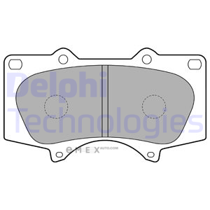 OEM BRAKE PAD AXLE SET LP1782