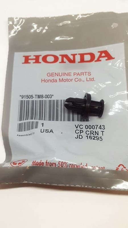 OEM CLIP, PLASTIC 91505TM8003