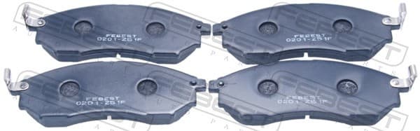 OEM PAD KIT, DISC BRAKE 0201Z51F