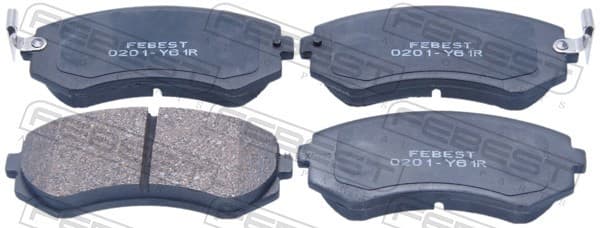 OEM PAD KIT, DISC BRAKE, REAR 0201Y61R