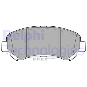 OEM BRAKE PAD AXLE SET LP2031