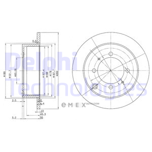 OEM BRAKE DISC (DOUBLE PACK) BG3400