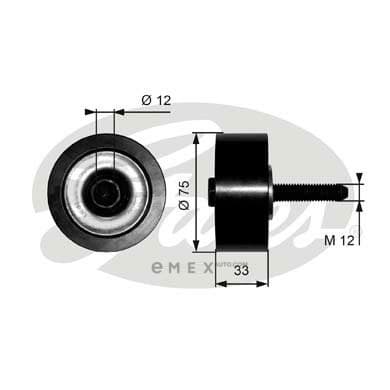 OEM TENSIONER ASSY, PULLEY T36291