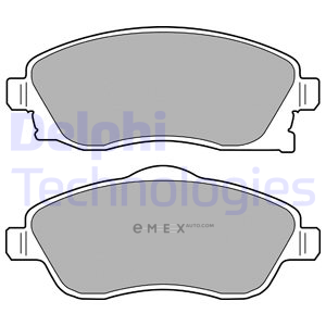 OEM BRAKE PAD AXLE SET LP1676