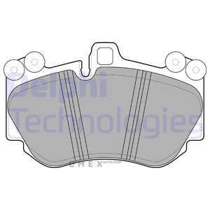 OEM BRAKE PAD AXLE SET LP2116