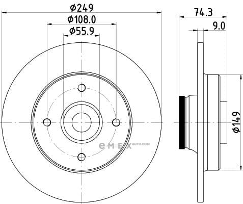 OEM 8DD355123301