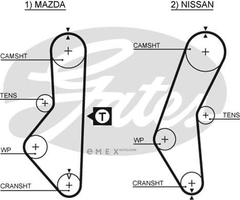 OEM BELT, TIMING 5067