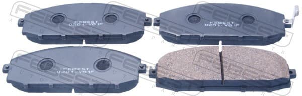 OEM PAD KIT, DISC BRAKE 0201Y61F