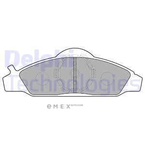 OEM BRAKE PAD AXLE SET LP1145