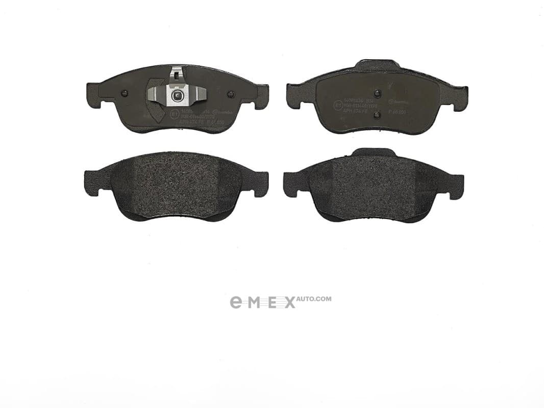 OEM Front Brake Pad Set, Disc Brake P68050