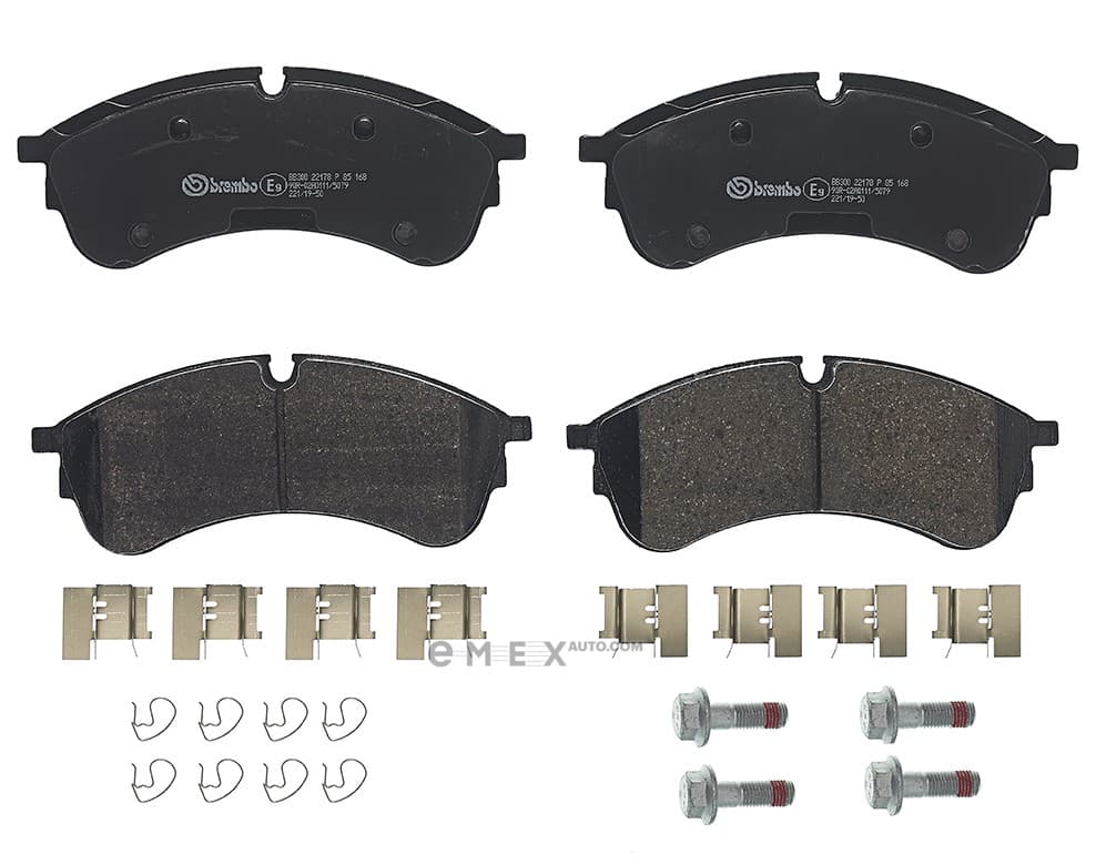 OEM PAD KIT, DISC BRAKE P85168