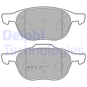 OEM BRAKE PAD AXLE SET LP1869