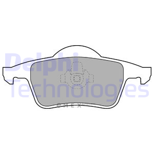 OEM BRAKE PAD AXLE SET LP1504