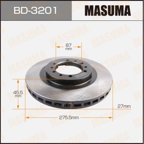 OEM BRAKE DISC / ROTOR BD3201