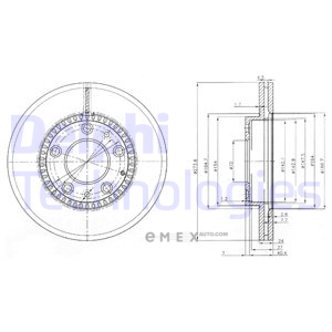 OEM BRAKE DISC (DOUBLE PACK) BG3724