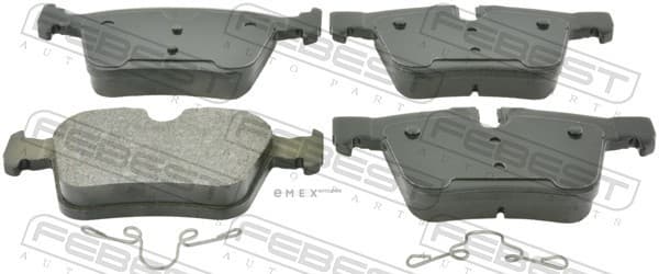 OEM PAD KIT, DISC BRAKE 2701S90R