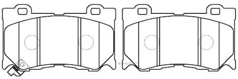 OEM PAD KIT, DISC BRAKE HP5248