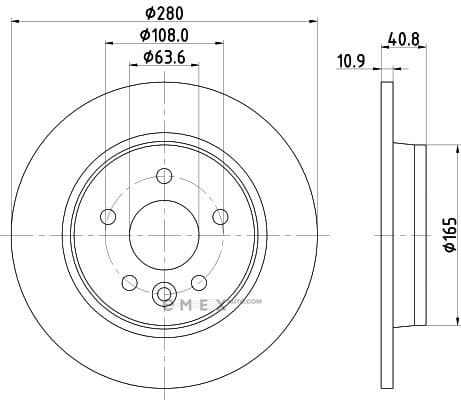 OEM 8DD355119501