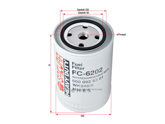 OEM FUEL FILTER FC6202