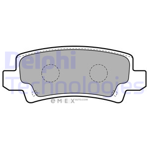 OEM BRAKE PAD AXLE SET LP1864