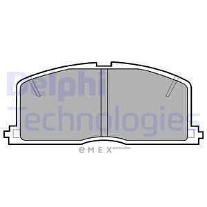 OEM BRAKE PAD AXLE SET LP460