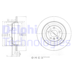 OEM BRAKE DISC (DOUBLE PACK) BG4031