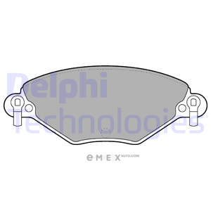 OEM BRAKE PAD AXLE SET LP1654