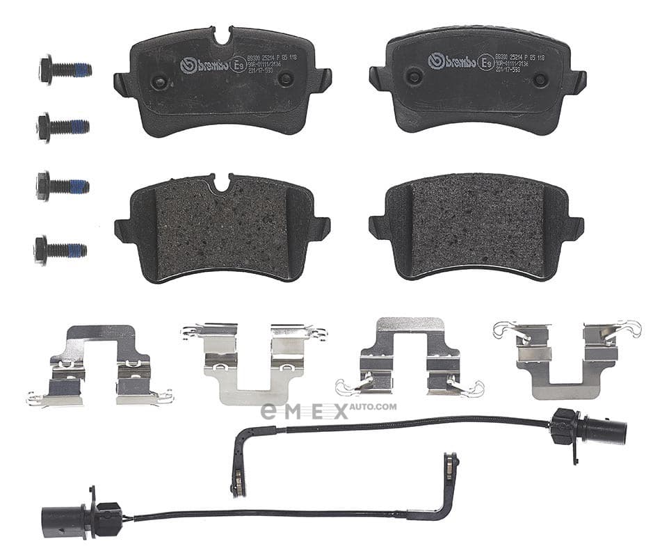 OEM PAD KIT, DISC BRAKE P85118