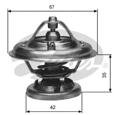 OEM THERMOSTAT TH12685G1