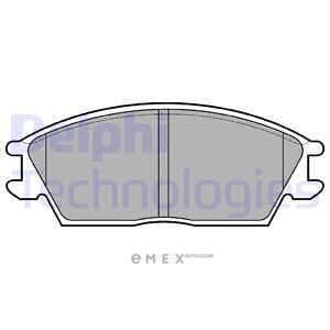 OEM Brake Pad Set, disc brake LP704