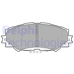 OEM BRAKE PAD AXLE SET LP2002