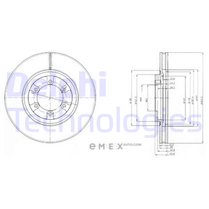 OEM BRAKE DISC (DOUBLE PACK) BG4133