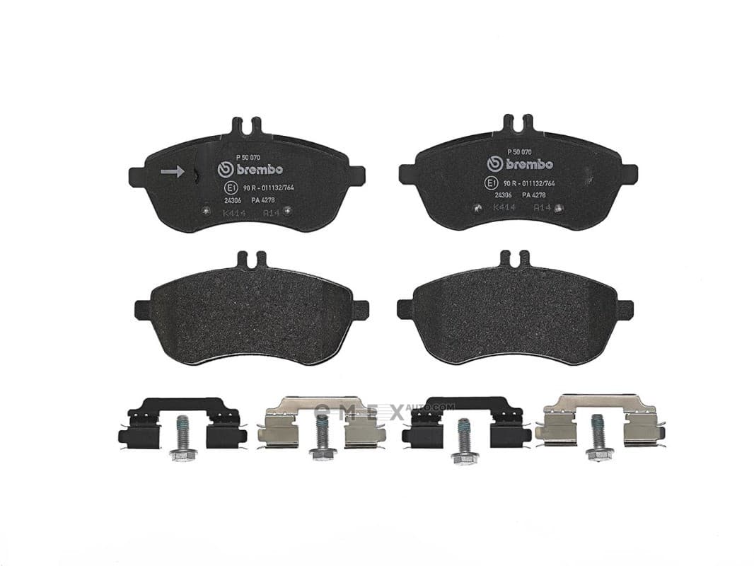 OEM PAD KIT, DISC BRAKE P50070