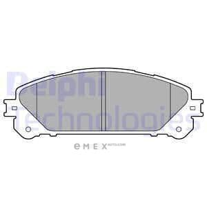 OEM BRAKE PAD AXLE SET LP2201