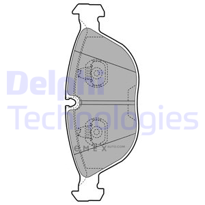 OEM BRAKE PAD AXLE SET LP1002