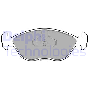 OEM BRAKE PAD AXLE SET LP1443