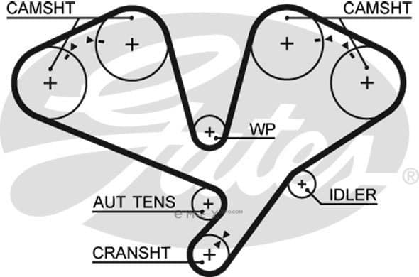 OEM BELT, TIMING 5611XS