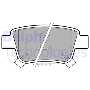 OEM BRAKE PAD AXLE SET LP1785