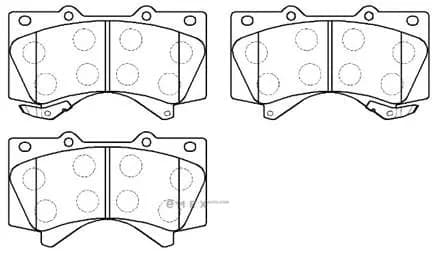 OEM PAD KIT, DISC BRAKE HP5213