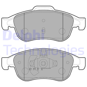 OEM BRAKE PAD AXLE SET LP2152