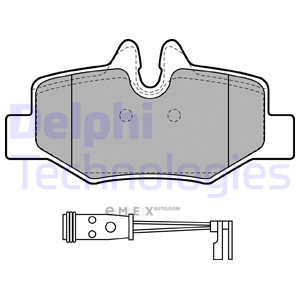 OEM BRAKE PAD AXLE SET LP1939