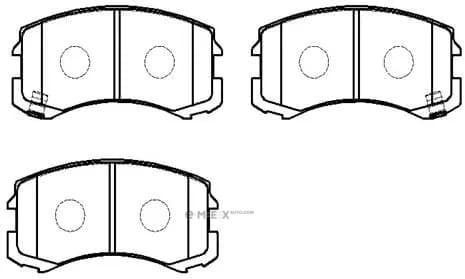 OEM BRAKE PAD HP5183