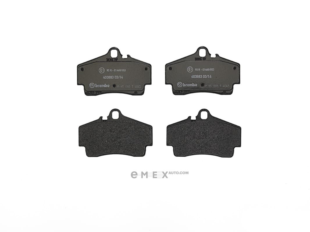 OEM PAD KIT, DISC BRAKE P65008